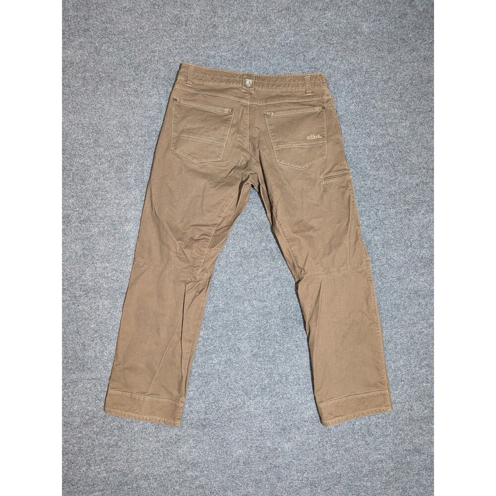 Kuhl Rydr Pants Mens 36x32 Outdoor Hiking Vintage Patina Dye Brown - Picture 2 of 11
